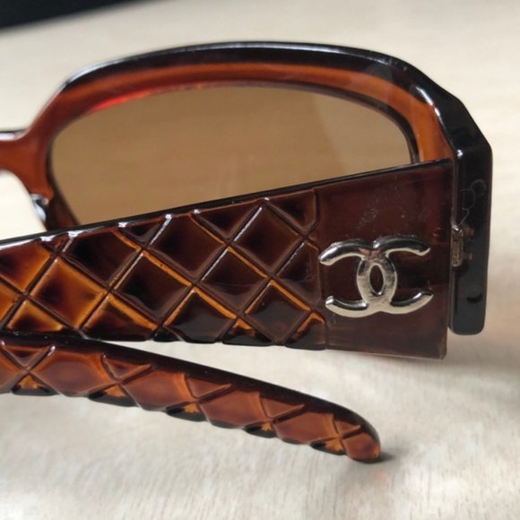 CHANEL Brown Frame and Lenses Sunglasses - Picture 9 of 11